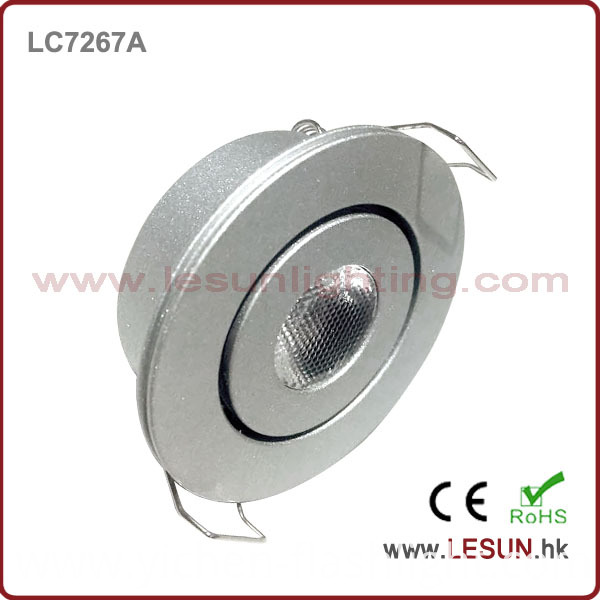 Recessed 1W LED Cabinet Light/Spotlight LC7267A